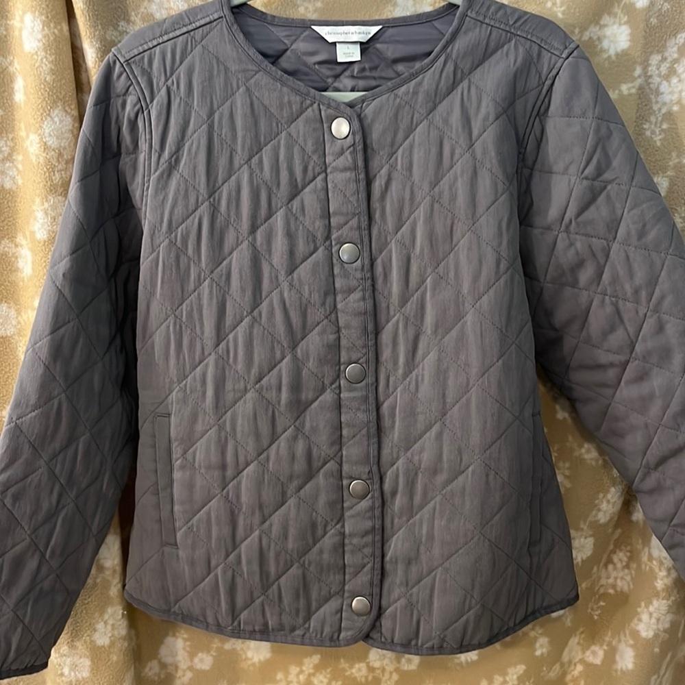 Christopher & Banks Lightweight Fully Lined Quilt… - image 1